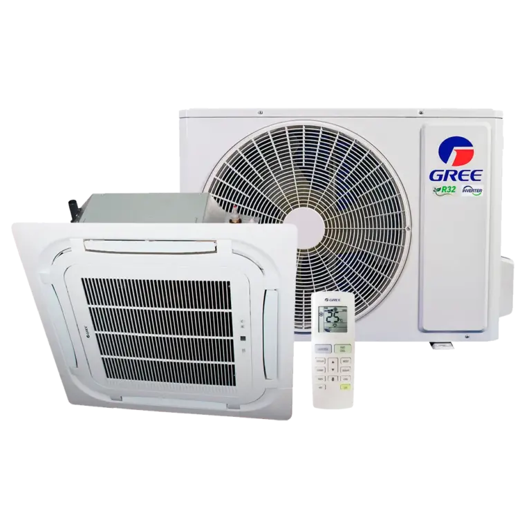 Ar Condicionado Split Cassete 4 Vias Inverter Gree G-Prime Compact Wi-Fi 24000 Btus Frio 220v R-32